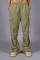 Spiritual Gangster Journey Cargo Pants in Dark Matcha Colour: Khaki Size: L