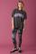 Electric & Rose Signature California Slogan Tee Size: L Colour: Black