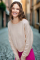 Wildfox Star Intarsia Knit Sweater Colour: Pink Size: M