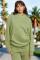 Samii Ryan Olive Hoodie Size: M Colour: Olive