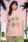 Samii Ryan Smiley® Good Day Oversized Tee Size: L Colour: Pink