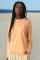 Electric and Rose Camden Boyfriend Tee - Beach Club Graphic Size: L Colour: Orange