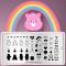 MoYou London Care Bears Classic 02 Nail Stamps Colour: Multi