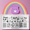MoYou London Care Bears Classic 03 Nail Stamps Colour: Multi