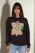 Lauren Moshi Harmony Barbie Hoodie Size: L Colour: Black