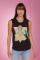 Lauren Moshi Barbie 1987 Kel Tank Top Size: M Colour: Black
