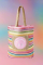 Packed Party Bring on The Fun Woven Rainbow Tote Bag Colour: Multi
