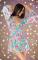 Show Me Your Mumu Wear Me Out Evening Dress Rainbow Stars Sequins Size: S