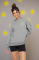 Spiritual Gangster SG Smiley Easy Hoodie Size: S Colour: Grey