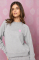 Spiritual Gangster Hamsa Forever Crew Pullover Size: L Colour: Grey