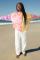 Electric and Rose Bhodi Patchwork Sweater Size: L Colour: Orange