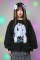 Minga London x Ema Gaspar Bunny Graphic Sweatshirt Colour: Black Size: S
