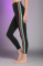 Spiritual Gangster Ada Stripe Leggings Size: L Colour: Black