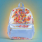 Packed Party Little Letters Confetti Clear Backpack Colour: Blue