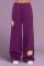 Samii Ryan Smiley® Straight Leg Purple Jogger Pants Size: M Colour: Purple
