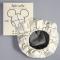 Mickey/ Minnie x Kitsch Satin Lined Flexi Shower Cap - Mickey Maze Colour: Cream