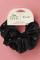 Kitsch & Mickey and Minnie Recycled Black Fabric Rhinestone Scrunchie Colour: Cream