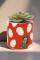 Disney Lilo & Stitch Faux Plant Pot Colour: Red