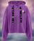 Newtone Bloomer Bleed Hoodie Colour: Purple Size : 0
