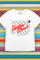 Newtone Daytona Beach Starlight Racing Tee Colour: White Size: 1