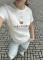 Daisy Street x Miffy Short Sleeved Fitted Tee Colour: White Size: 8