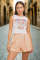 Daisy Street Barcelona Puff Print Tank Top Size: 8 Colour: White
