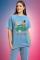 Daisy Street Hey Arnold Tyler Tee Size: XS Colour: Blue