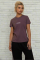 Daisy Street Crying Printed Tee Colour: Brown Size: 12
