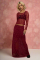 Daisy Street Red Lace Maxi Skirt with Bows Colour: Red Size: L