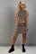 Daisy Street Asymmetrical Skirt with Print & Bow Detail Colour: Gray Size: S