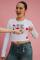 Paul Frank x Daisy Street Long Sleeved Interactive Raglan Top Colour: White Size: L