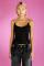 The Ragged Priest Jennifer Lace Knit Vest Top Size: 8 Colour: Black