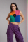 The Ragged Priest Destroy Knit Sleeveless Jumper Size: 10 Colour: Multi