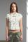 The Ragged Priest Rift Baby Tee Size: 12 Colour: White
