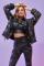 Beach Riot Kris Convertible Shooting Stars Puffer Jacket Colour: Black Size: L