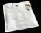 U2 No Line On The Horizon - White T-Shirt [L] + Badges UK t-shirt PROMO T-SHIRT