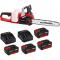 Einhell Professional GE-LC 36/35 Li 36v Cordless Brushless Chainsaw 350mm 4 x 4ah Li-ion Charger