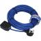 Faithfull Extension Trailing Lead 13amp Blue Cable 240v 240v
