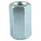 Hex Connector Nuts Bright Zinc Plated M20 Pack of 25