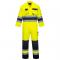 Portwest Nantes Hi Vis Overall Yellow / Navy L