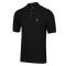 Luke 1977 Tungsten Knitted Polo Shirt - Jet Black