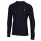 Luke 1977 Carter Johnson Cable Knitted Jumper - Very Dark Navy