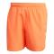 adidas Solid Swim Shorts - Orange / White