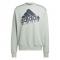 adidas Essentials Brand Love French Terry Sweatshirt - Green
