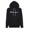 Champion Script Full Zip Spellout Hoodie - Black
