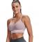 Under Armour Women`s Seamless Low Long Sports Bra - Dash Pink