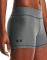 Under Armour Women`s HeatGear Armour Mid-Rise Shorty - Grey