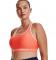 Under Armour Women`s Mid Crossback Sports Bra - Orange