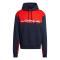 adidas Originals Split Hoodie - Legend Ink / Red