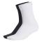 adidas Originals Mesh Socks 2 Pairs - Black/White